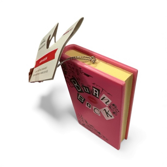 Hallmark Mean Girls Burn Book Ornament - Picture 2 of 2